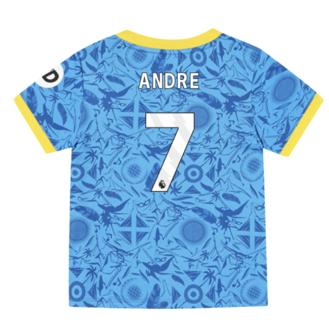 Top Tier Devoted Wolves Wolves Third Infant Kit Andre #7 2025-2026...
