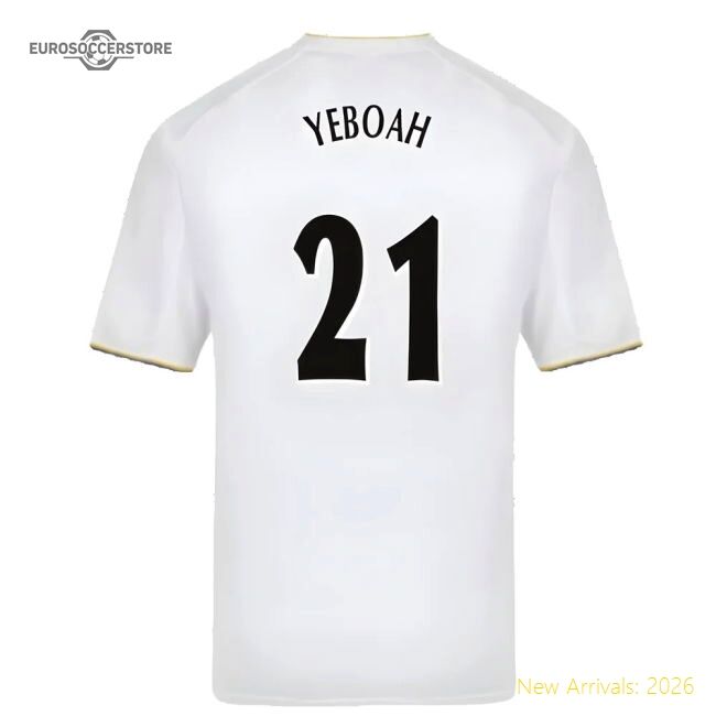 Premium Leeds United 2001 Retro Shirt (yeboah 21) - Premium Quality