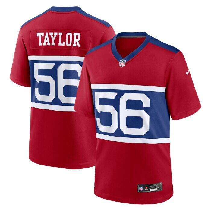 Men's New York Giants Lawrence Taylor Nike Century Red Alt...