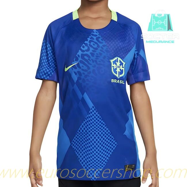 World Cup 2025-2026 Season Brazil Away Shirt Kids