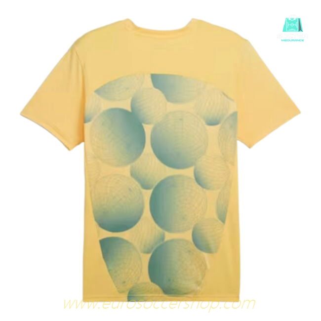 2024-2025 Man City Prematch SS Shirt (Flaxen) - Kids (Doku 11)