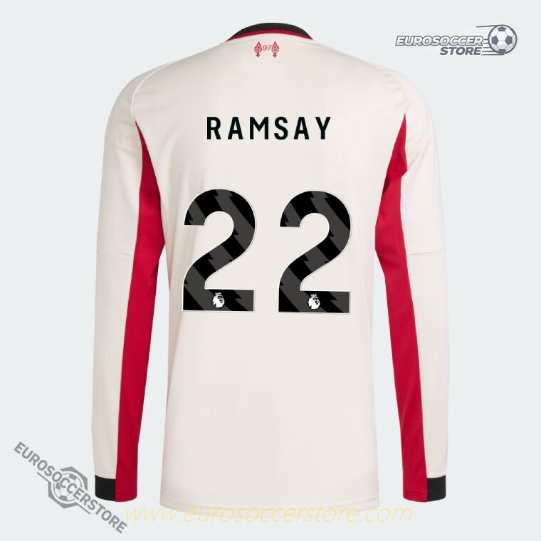 Ramsay 22 Long-Sleeve Away Jersey for Liverpool 25-26 Season