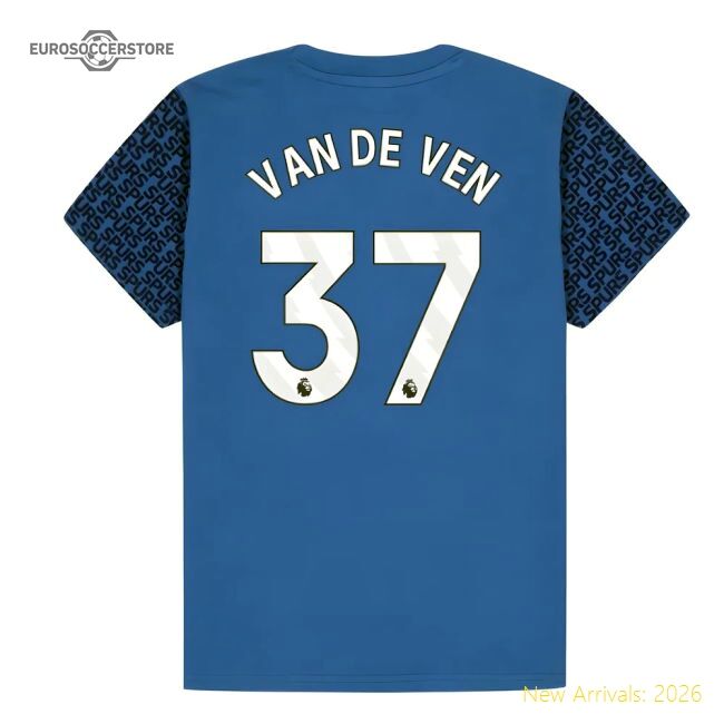 Official Tottenham Hotspur Graphic T-shirt (blue) - Kids (van De Ven