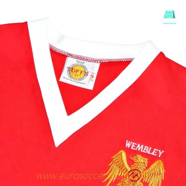 Manchester Reds 1958 FACF Kids Retro Football Shirt