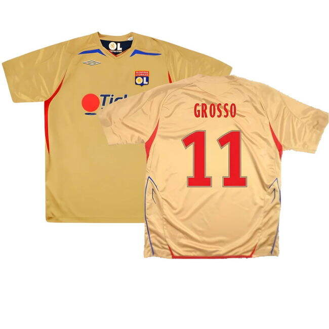 Lyon 2007-08 Away Shirt (XL) (BNWT) (Grosso 11)
