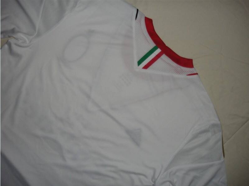 13-14 AC Milan Away White Jersey KitShirtShorts - Official Replica 444