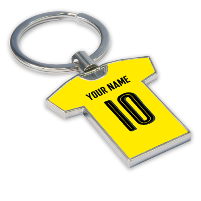 Excellent Personalised Borussia Dortmund Key Ring - Fan Collection