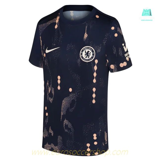 2024-2025 Chelsea Academy Pro Pre-Match Shirt (Obsidian) - Kids