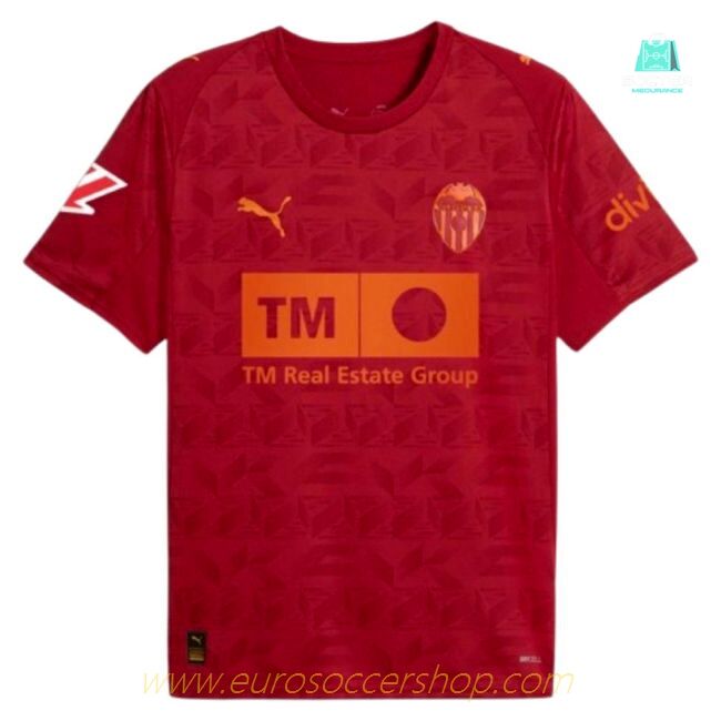 2025-2026 Valencia Away Shirt (Kids) (Your Name)