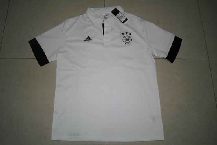 2013 Germany White Polo T-Shirt - Official Replica 4510