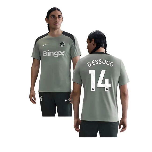 Chelsea Chelsea Strike Training Shirt Jade Green D Essugo #14 Dura...