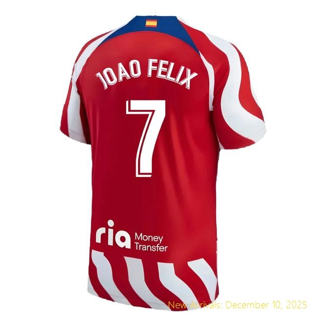 Official Atletico Madrid 2022-2023 Home - La Liga - Spanish Football