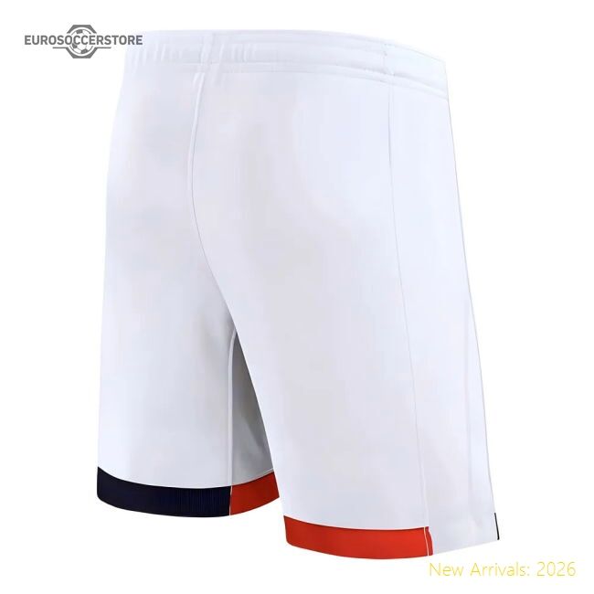 Fan-Favorite Authentic 2024-2025 Psg Away Shorts (White)