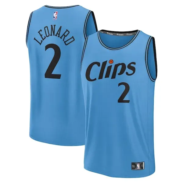 Kawhi Leonard LAC Authentic Basketball Jersey - Budget-Friendly