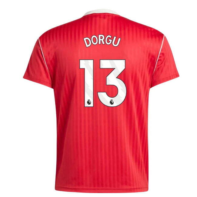 Football Manchester United Terrace Icons Shirt Red Dorgu #13 Match ...