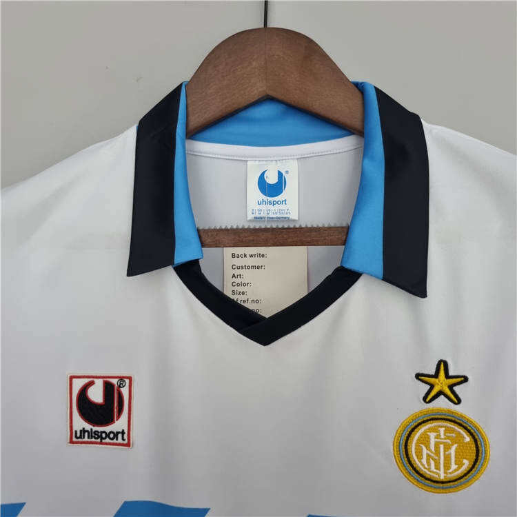 9091 Inter Milan Away Retro Shirt - Official Replica 8565
