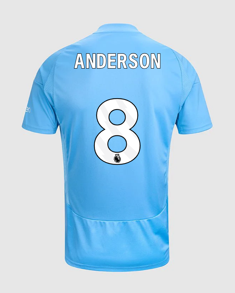 Nottingham Forest 24-25 Season Third Kit Anderson #8 Jersey