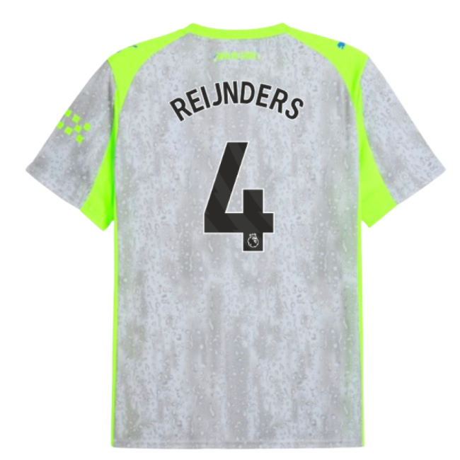 2025-20 Man City Third Shirt Reijnders #4 M S