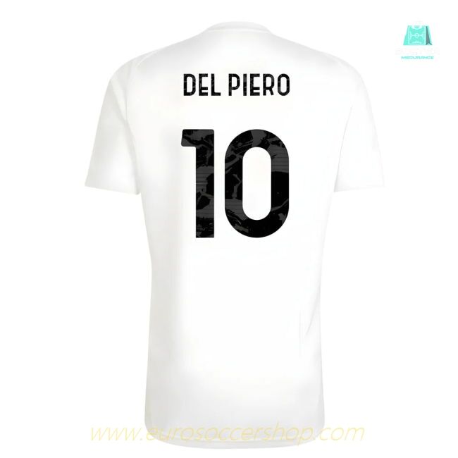 2025-2026 Juventus Training Tee (White) (Del Piero 10)