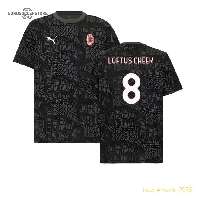 Ac Milan Loftus Cheek Pro-level Home Jersey Serie A Macron Hyperwave