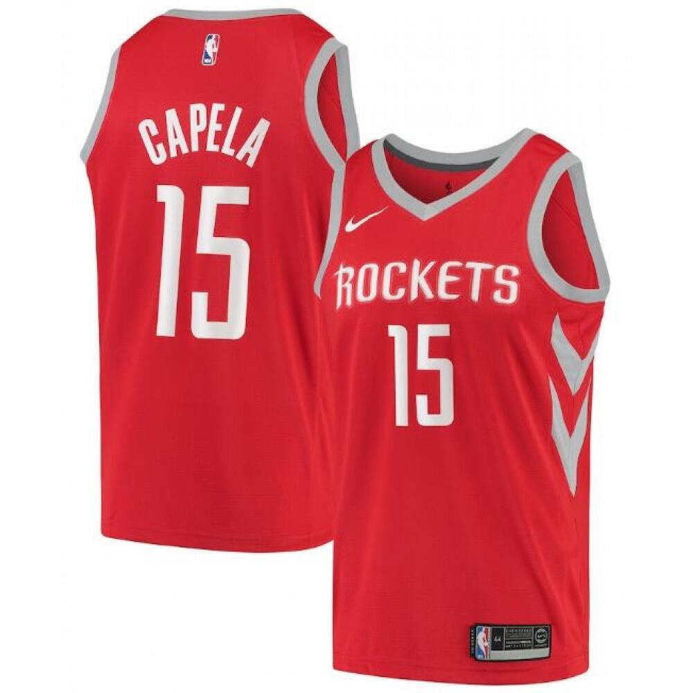 Premium Jersey Houston Rockets 15 Red - - NBA Collection