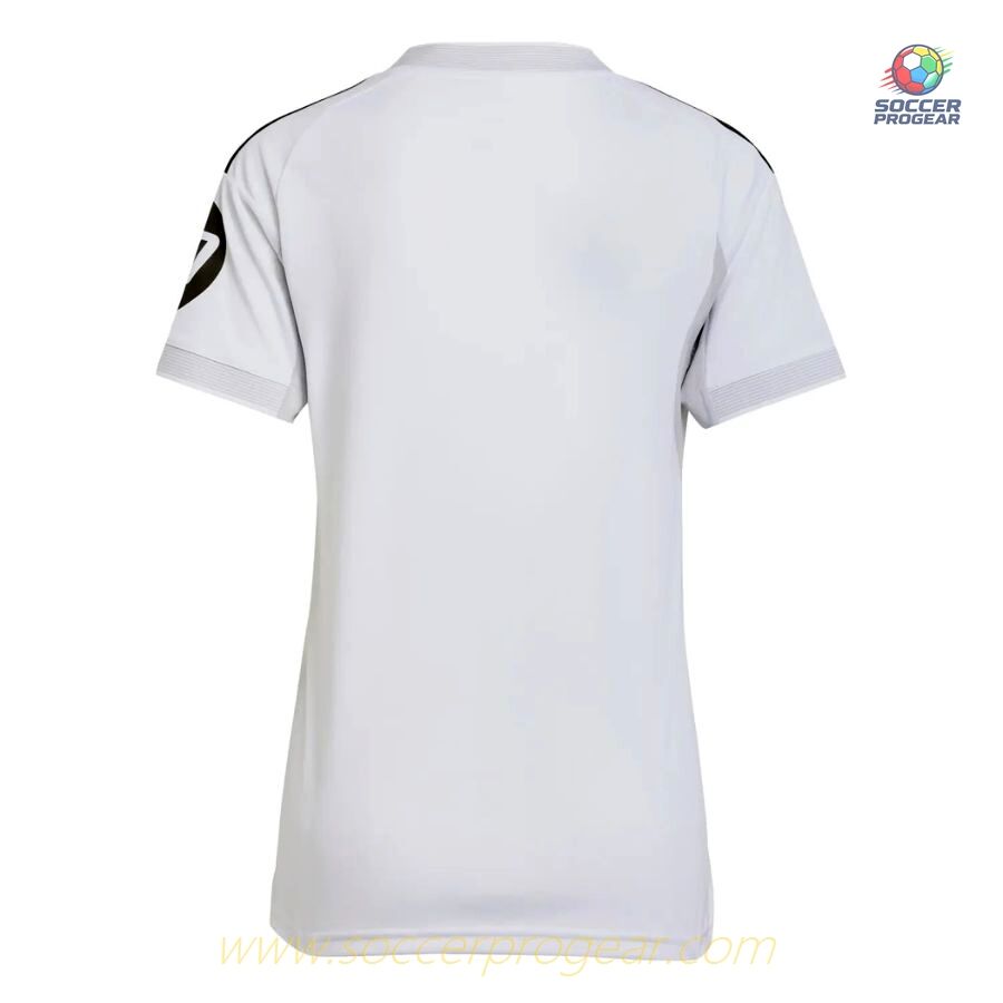 Real Madrid Home Team Soccer Jersey 2025-2026 Season Ladies