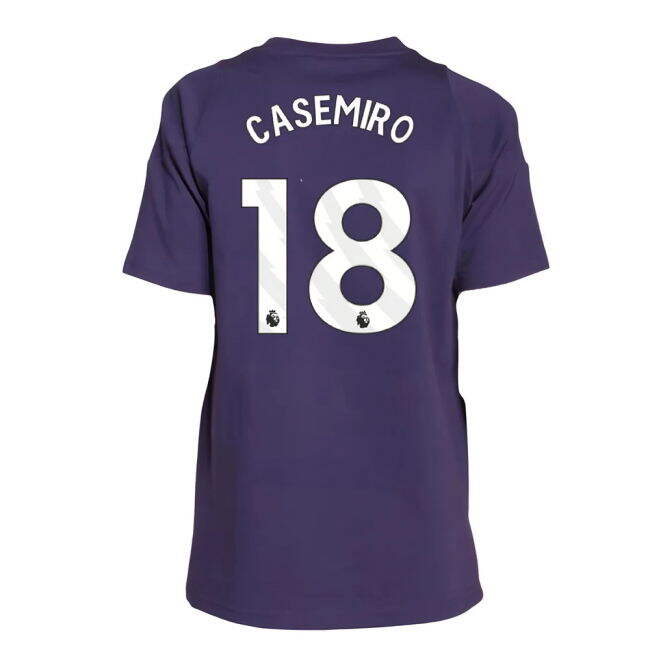 Top-Quality Man Utd Casemiro 18 2025 2025-2026 Man Utd Training Tee...