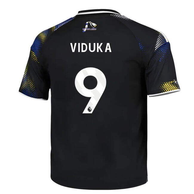 Kids 2025 Edition Comfortable Leeds Third Soccer Jersey (Viduka 9)