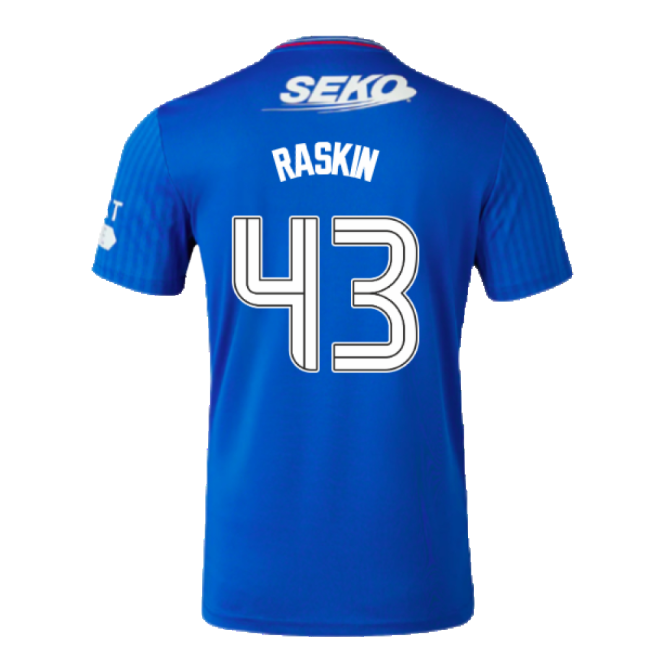 True Light Blues Raskin #43 Authentic Design 2024-2025 Season Shirt