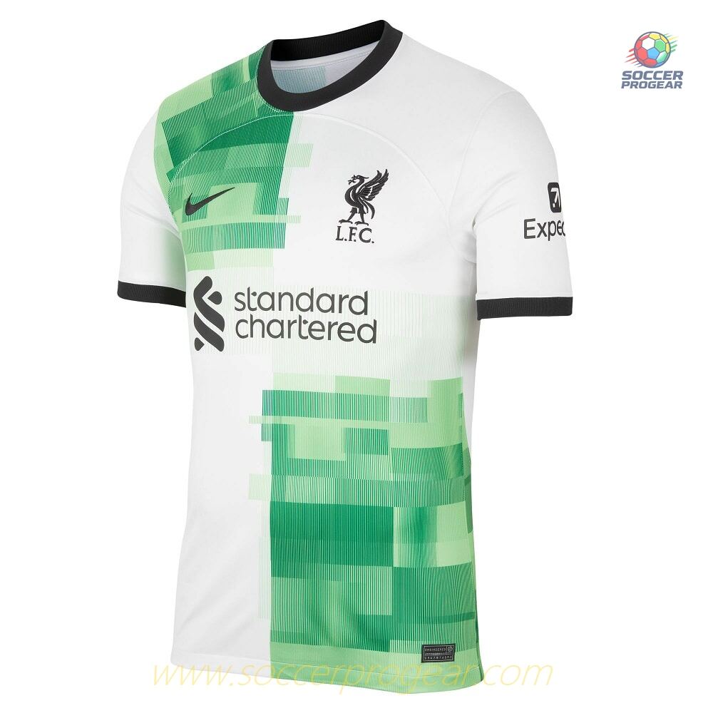 Liverpool Away Child Kit Shirt 2023 2024 Virgil