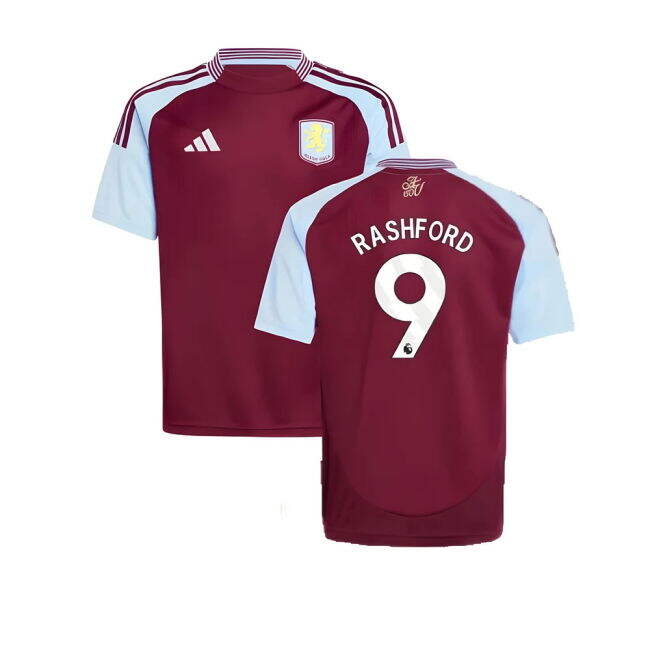 Fashionable Aston Villa 2024-2025 Aston Villa Home Shirt (Kids) (Ra...