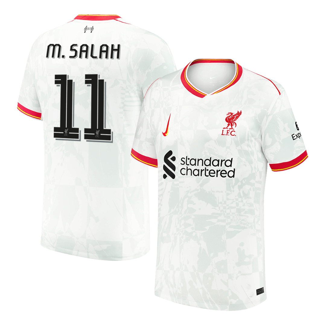 M.SALAH #11 Liverpool Third Away Soccer Jersey 2024/25 - UCLAuthentic
