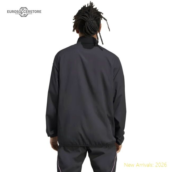 Popular Genuine 2025-2026 Juventus Presentation Jacket (Black)