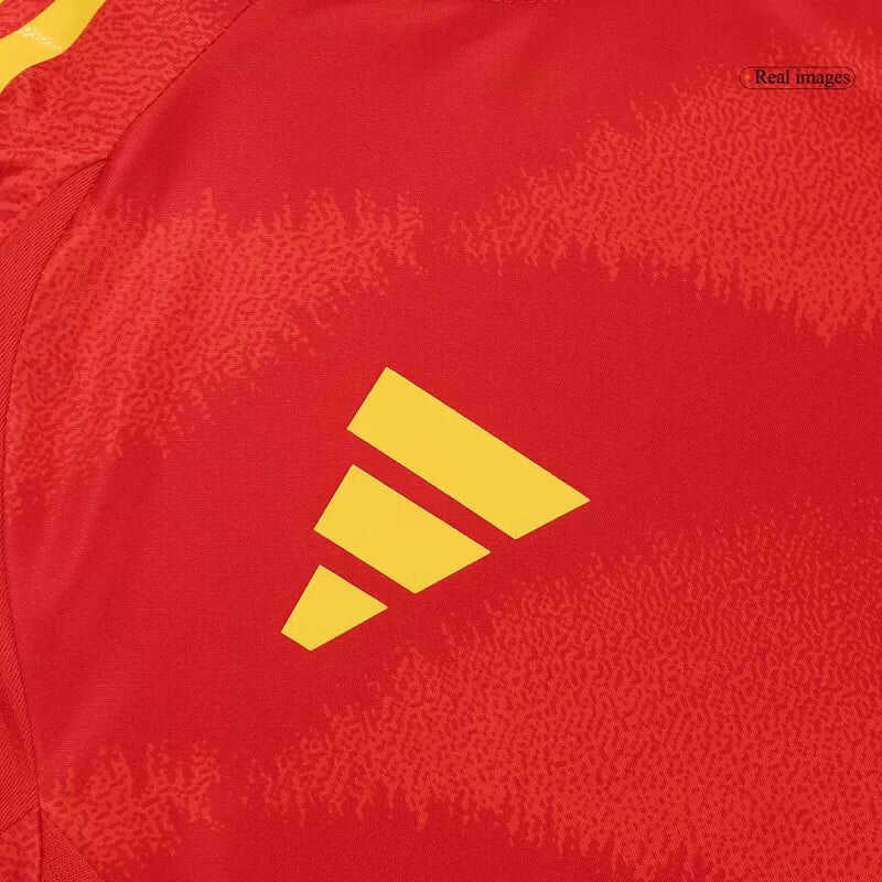 Player Version Spain Home Soccer Jersey Euro 2024 Authentic Kit