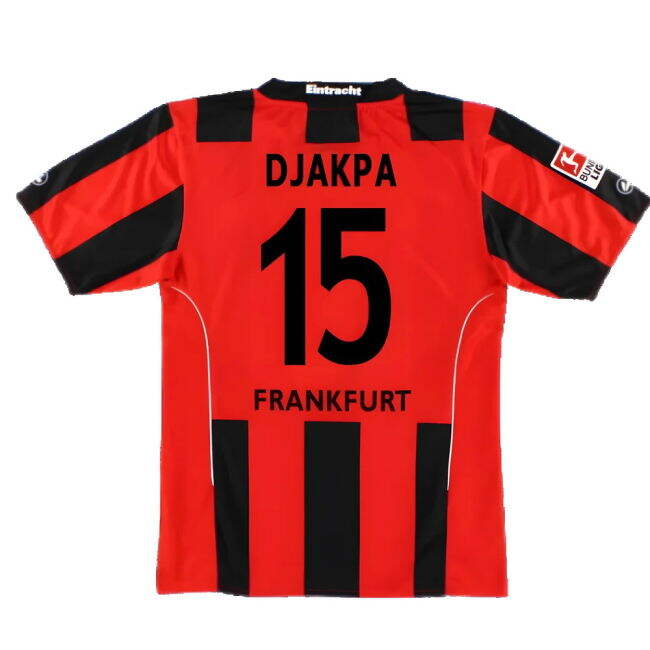 Eintracht Frankfurt 2010-12 Home Shirt ((Very Good) S) (Djakpa 15)