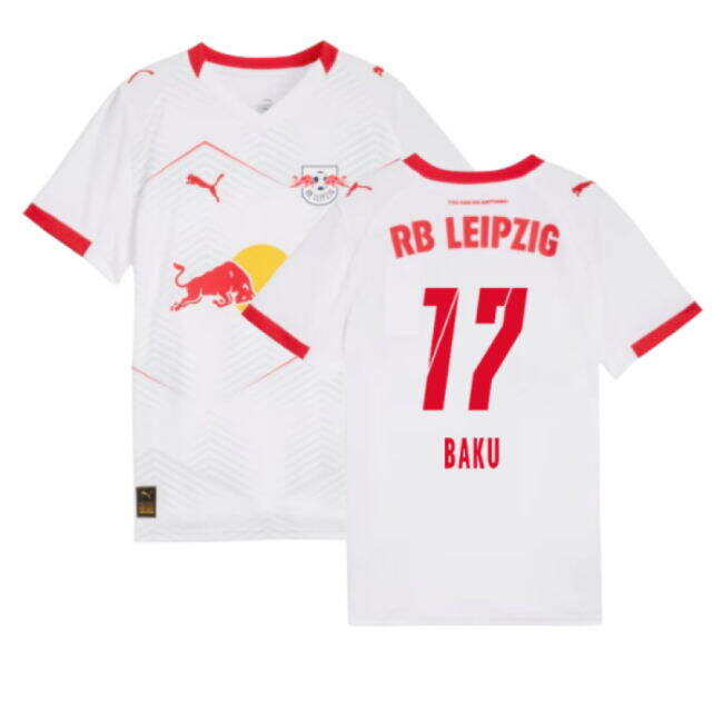 Red Bull Leipzig 2025-2026 Home Jersey - Kids #63