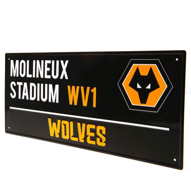 Adult Wolverhampton Wanderers FC Colour Street Sign