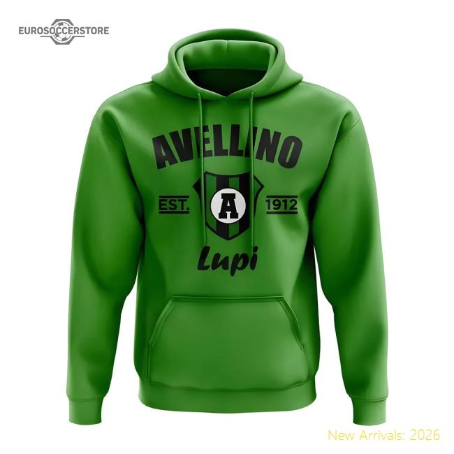 Premium Avellino Established Football Hoody (green) - Budget-friendly