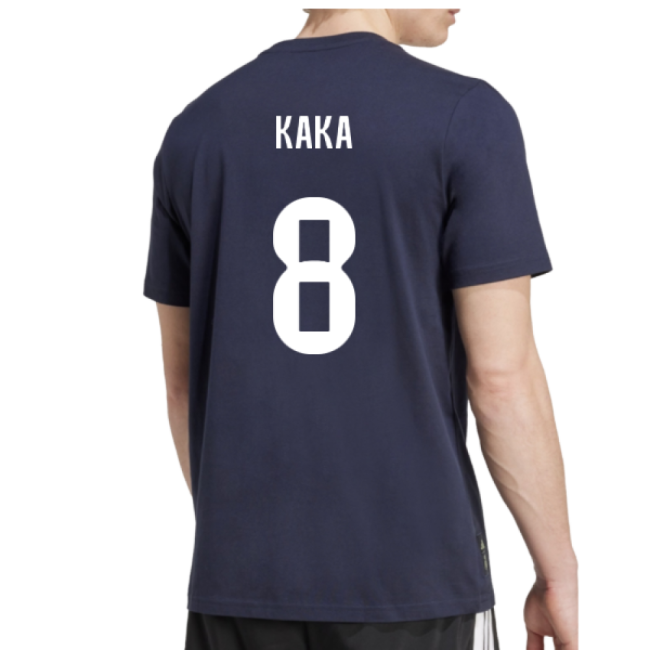 Real Madrid Spanish League Kaka Home Authentic Jersey Fabric