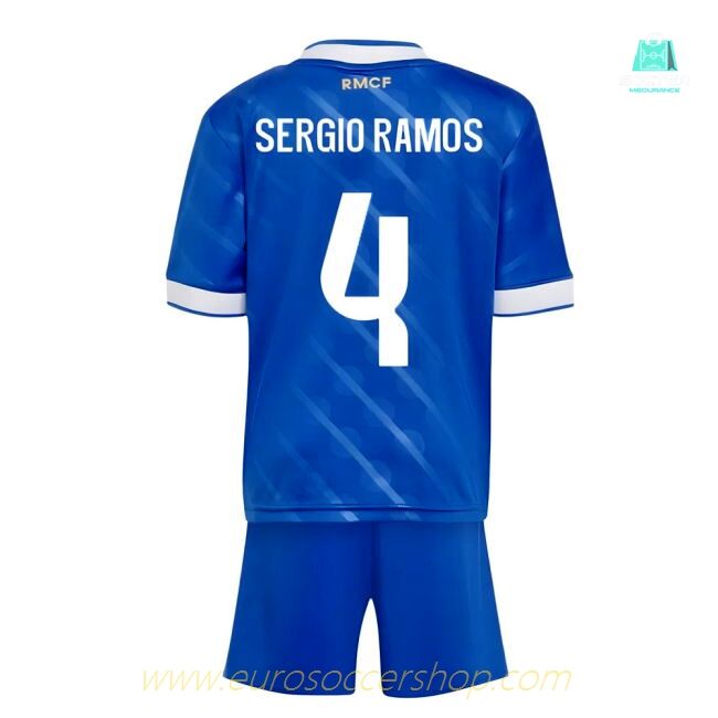 2025-2026 Real Madrid Third Youth Kit (Sergio Ramos 4)