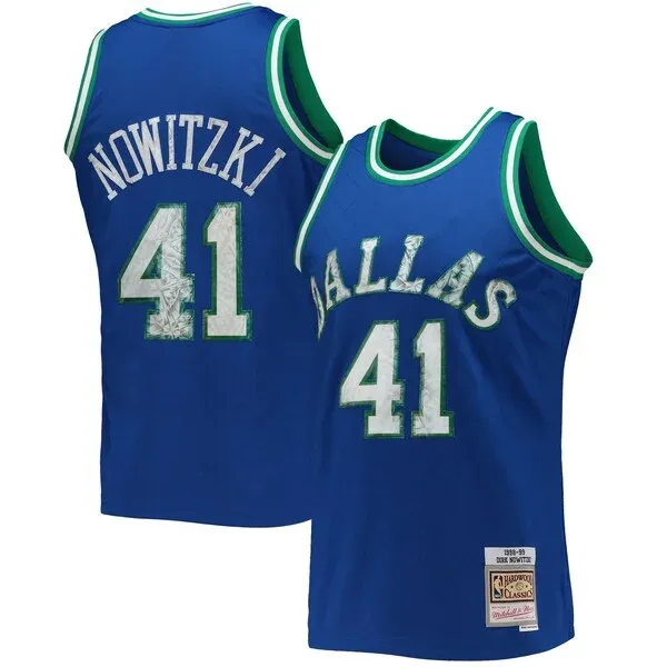 Dirk Nowitzki DAL Swingman Jersey - genuine contemporary - Blue