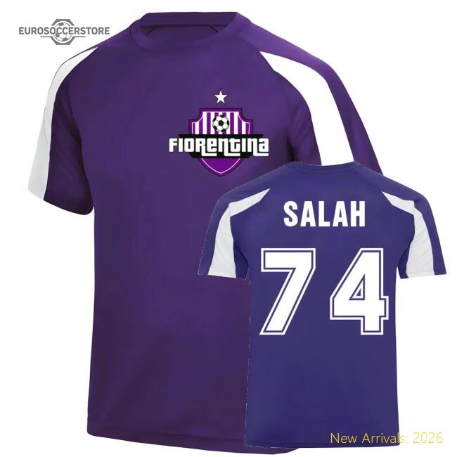 High-quality Mohamed Salah La Viola Sports Training Fan Jersey (pur