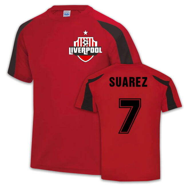 2022-24 Liverpool Training Shirt Luis Suarez #7 L S