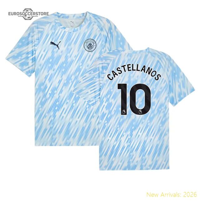 Official 2025-2026 Man City Jersey - High Performance Training Wear