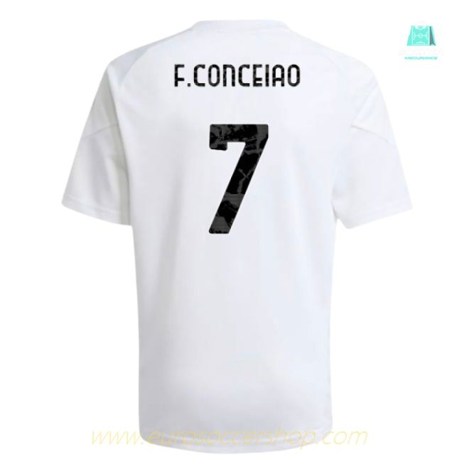 2025-2026 Juventus Training Shirt (White) - Kids (F.Conceiao 7)