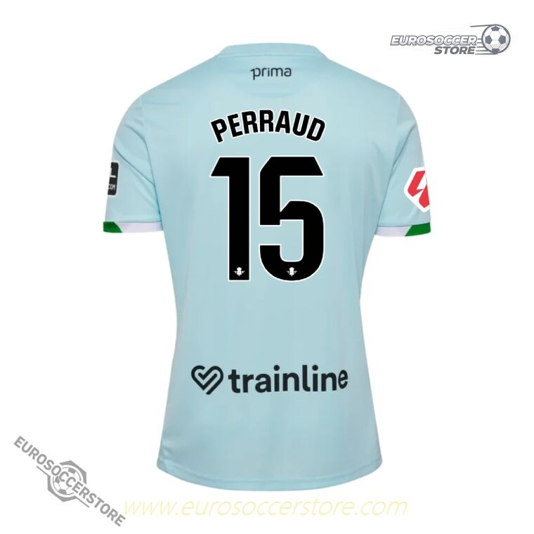 Real Betis 25-26 Season Away PERRAUD 15 Jersey