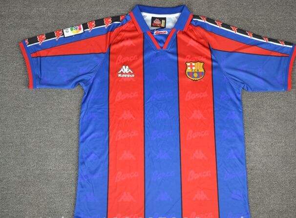 9697 BARCELONA RETRO HOME JERSEY - Official Replica 8669