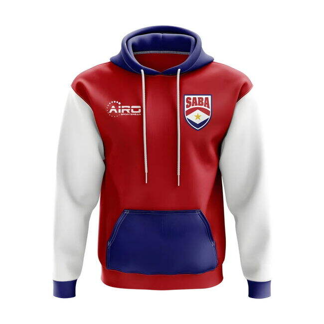 Team Saba Concept Country Football Hoody (Red) Athletic