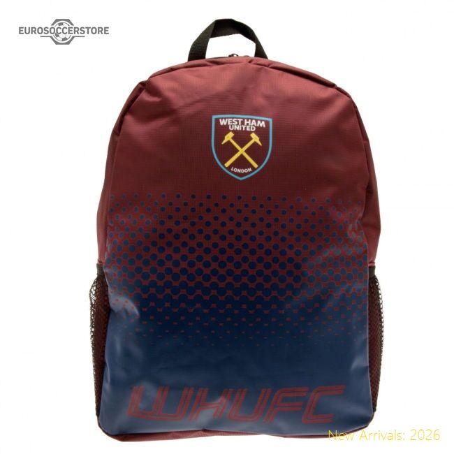 Authentic West Ham United Fc Fade Backpack - Premium Quality Baby