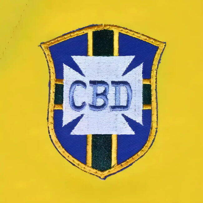 Brazil 1958 Unique Rare Quality Brazil Home Rare Jersey